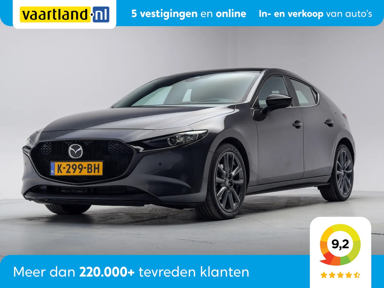 Mazda 3 - 2.0 SkyActiv-X 180pk Comfort Bose [ LED Navi Camera Apple/Android ] - AutoWereld.nl