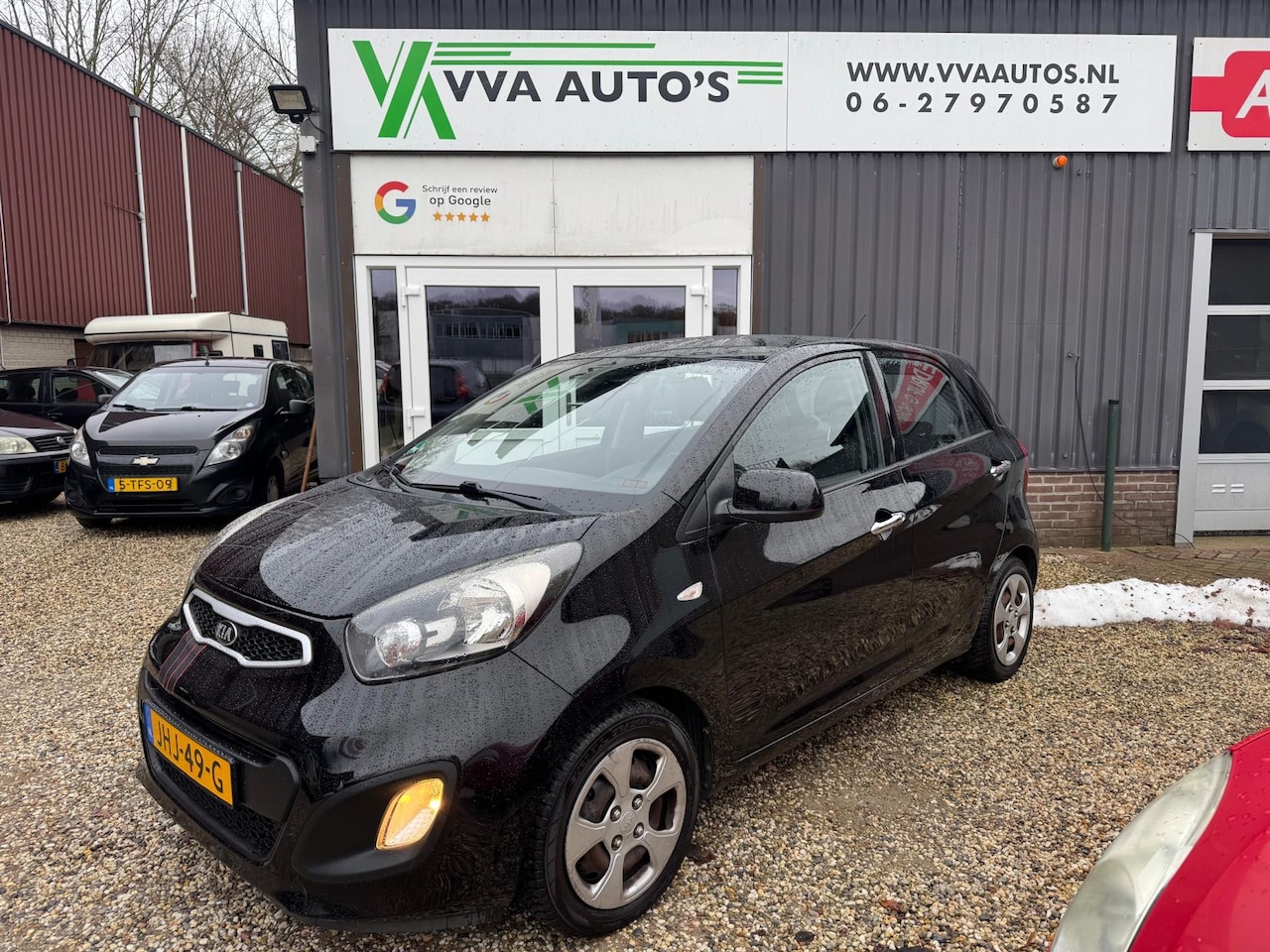 Kia Picanto - 1.0 CVVT Airco 1.0 CVVT airco, 4 x elektr ramen, APK 10-2026! - AutoWereld.nl