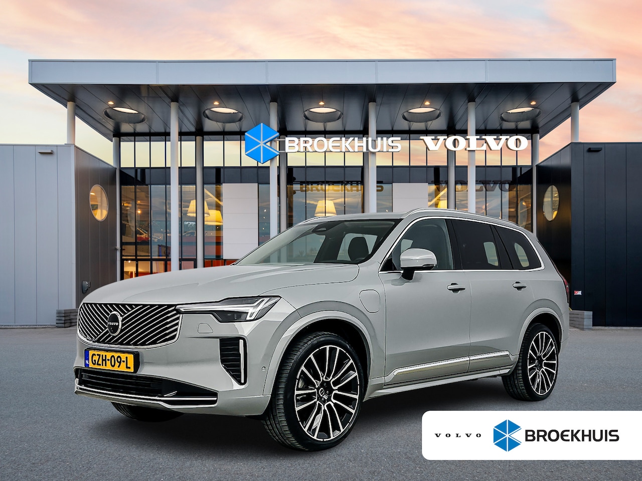 Volvo XC90 - T8 Recharge Ultra Bright | 22" | Luchtvering | Geventileerd Nappa | Stoelmassage | Trekhaa - AutoWereld.nl