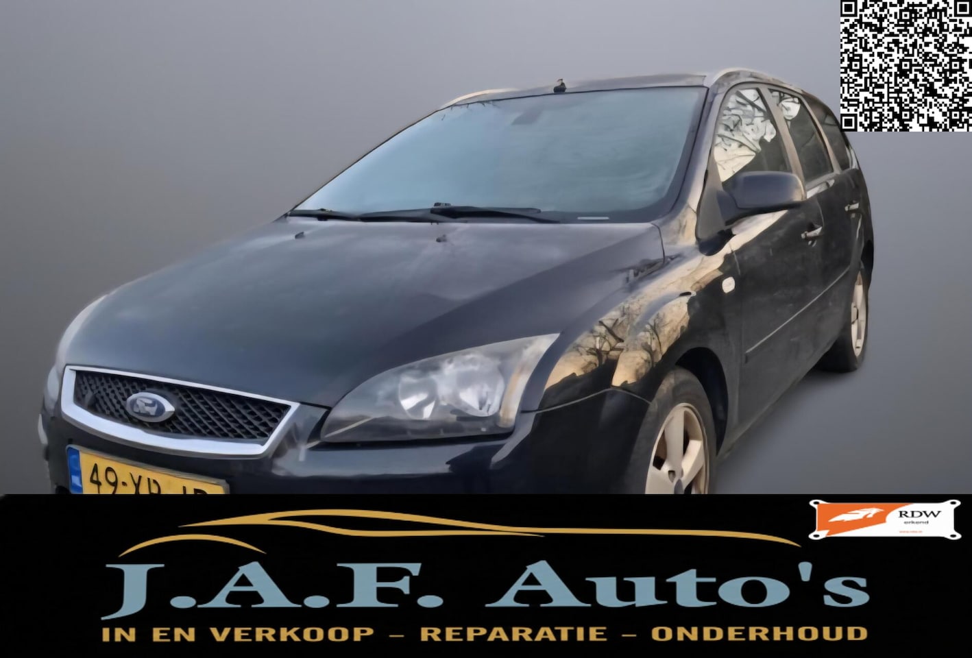 Ford Focus Wagon - 1.8 Flexifuel Airco cruise Nieuwe APK! - AutoWereld.nl