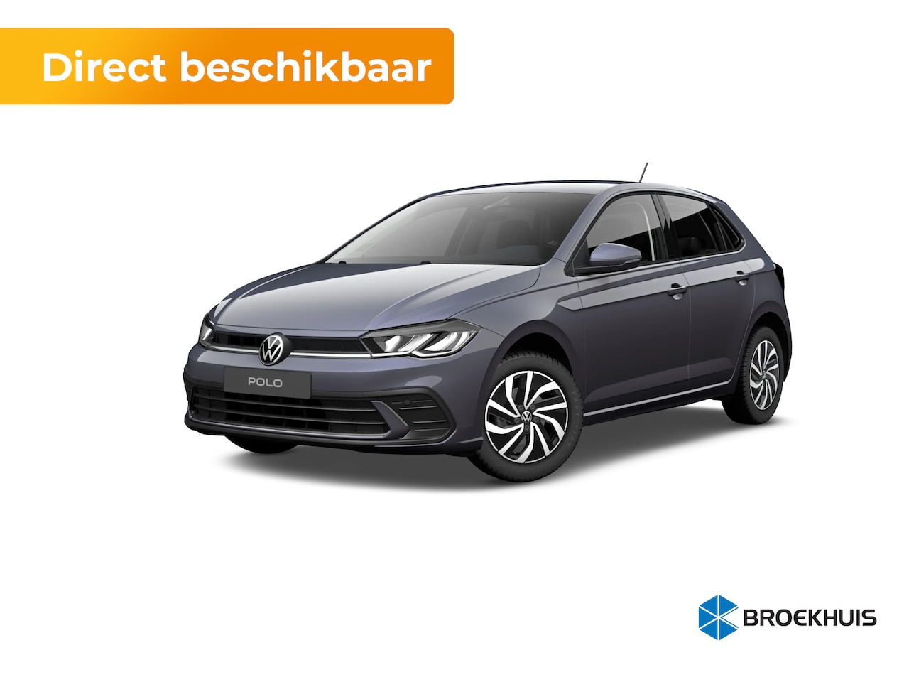 Volkswagen Polo - 1.0 TSI 95PK Life Edition | 'App-Connect' draadloze smartphone integratie | Buitenspiegels - AutoWereld.nl