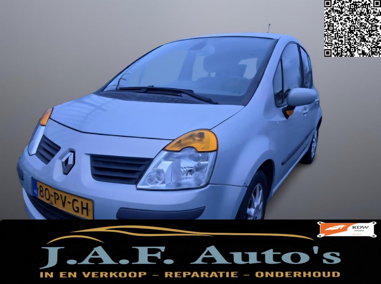 Renault Modus - 1.4-16V Airco Nieuwe APK zuinig ! - AutoWereld.nl