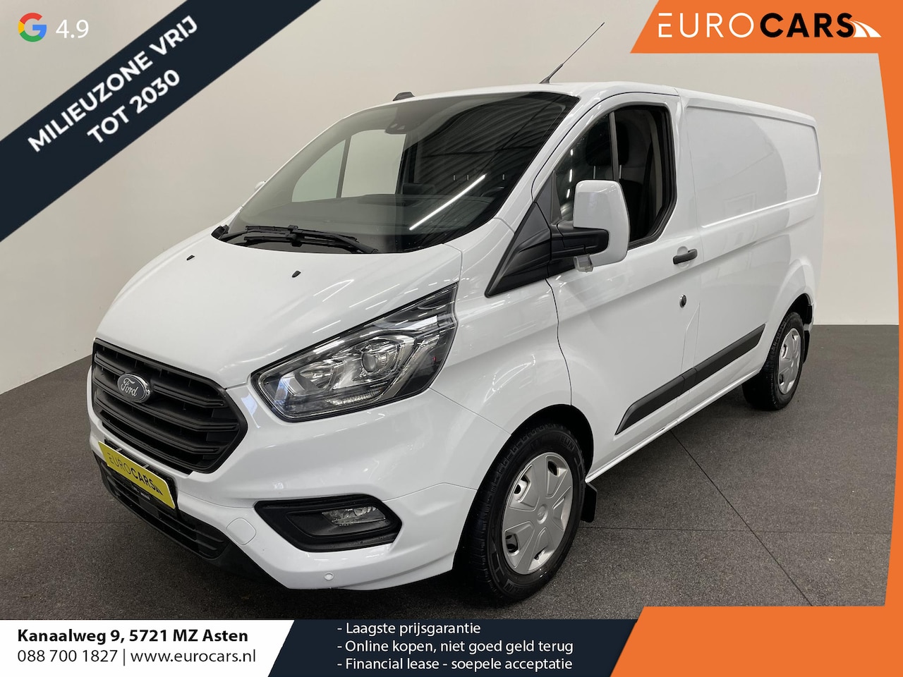 Ford Transit Custom - 300 2.0 TDCI L1H1 Trend Navi Airco Cruise Control PDC V&A Camera Verwarmbare voorstoelen - AutoWereld.nl