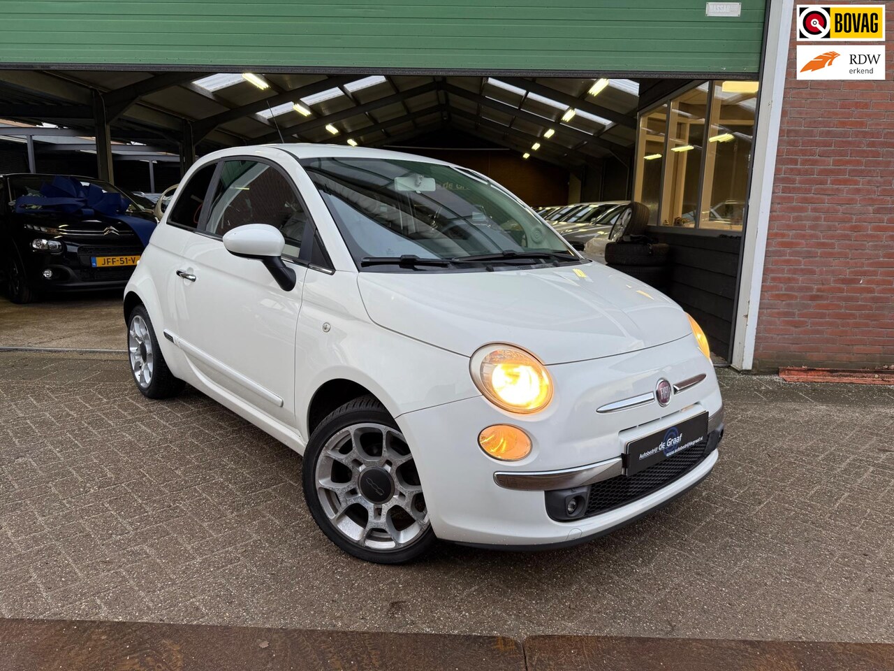 Fiat 500 - 1.2 Lounge|AUTOMAAT/AIRCO/KM 126995 - AutoWereld.nl