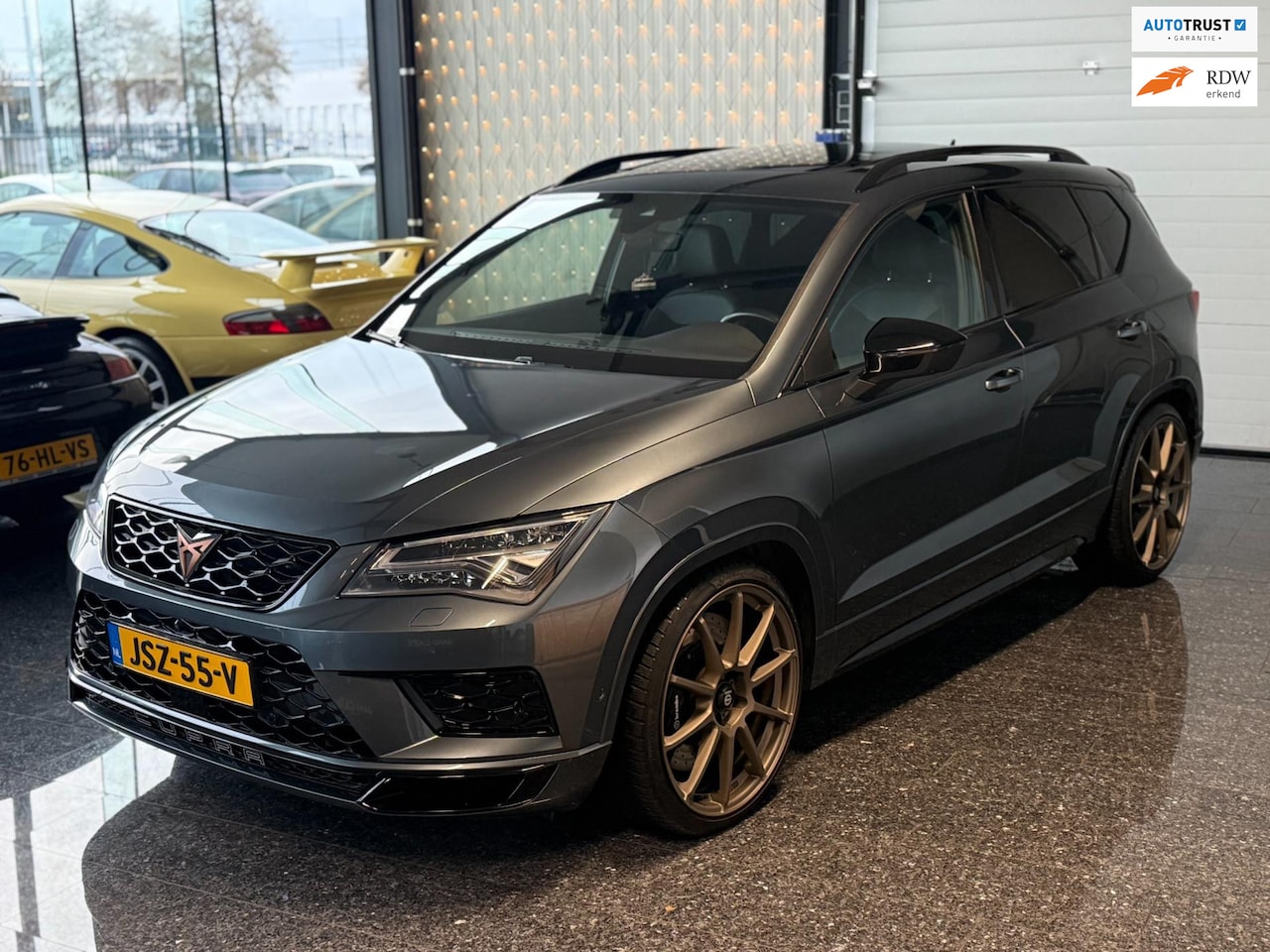CUPRA Ateca - 2.0 TSI 4DRIVE 2019 DSG 400PK Pano / Trekhaak / 360 / Beats / Dealer ondh! - AutoWereld.nl