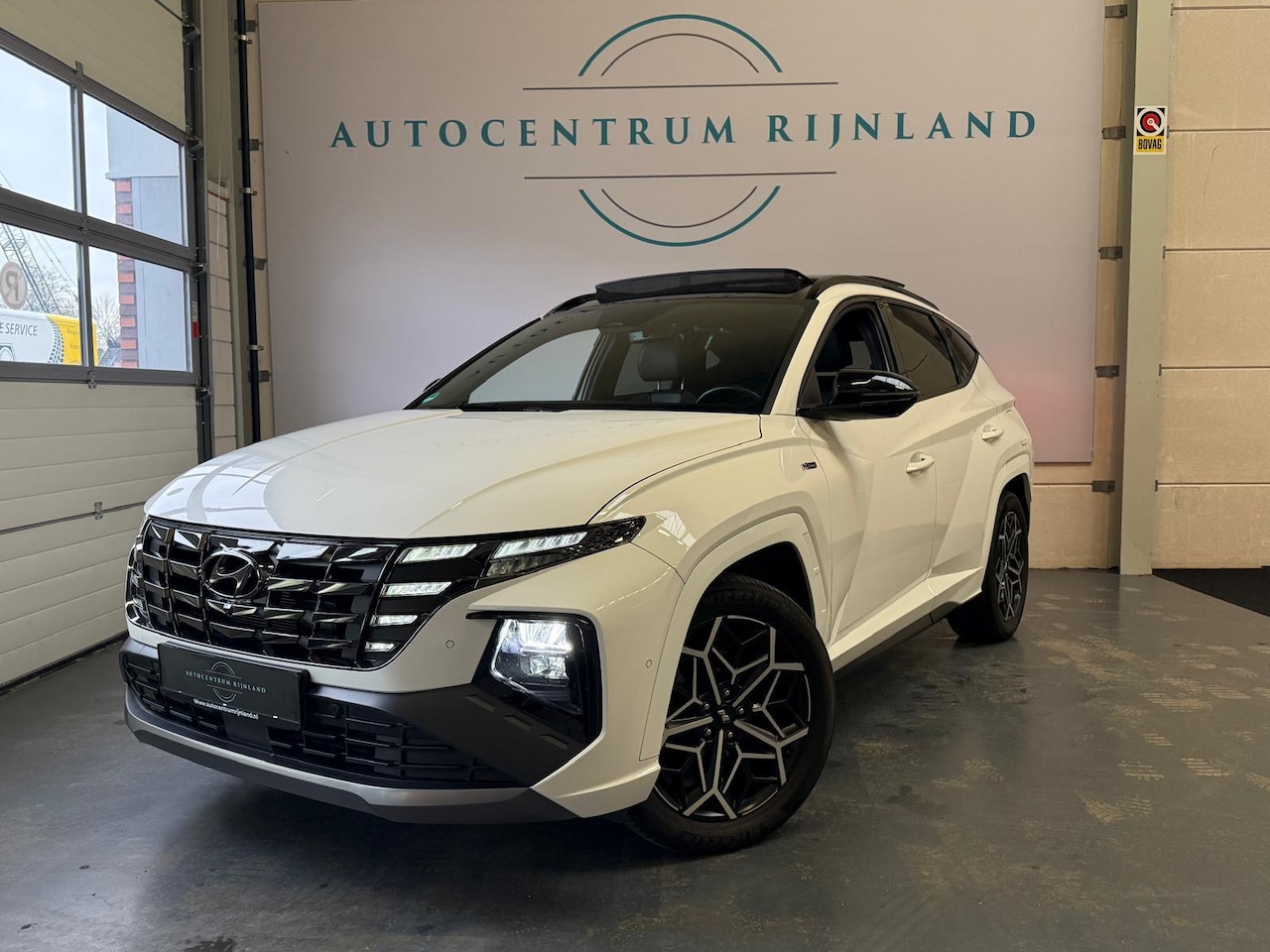 Hyundai Tucson - 1.6 T-GDI HEV N Line Sky 1 Jaar Bovag Garantie - AutoWereld.nl