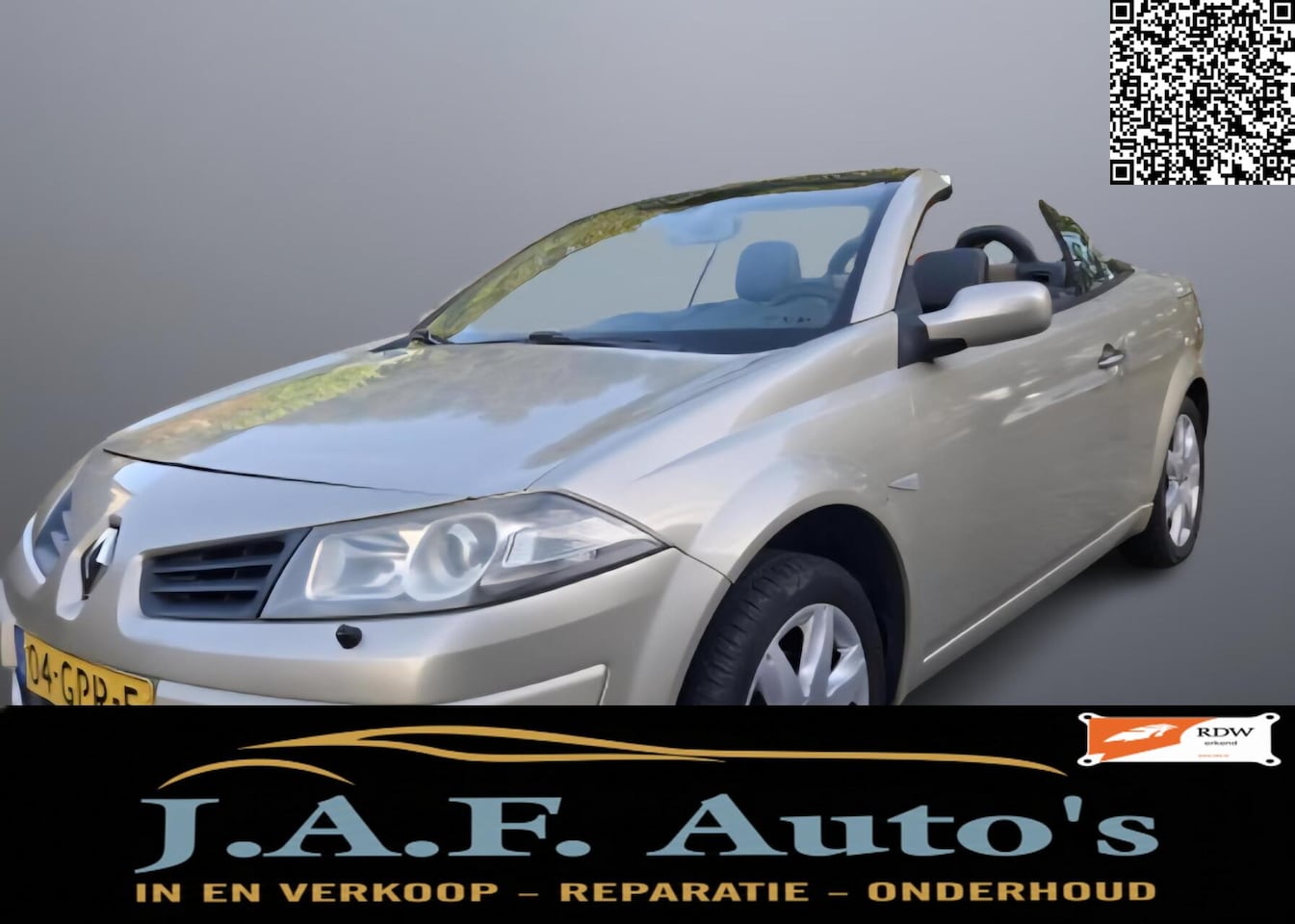 Renault Mégane coupé cabriolet - 2.0-16V Leder Mooie Auto! - AutoWereld.nl