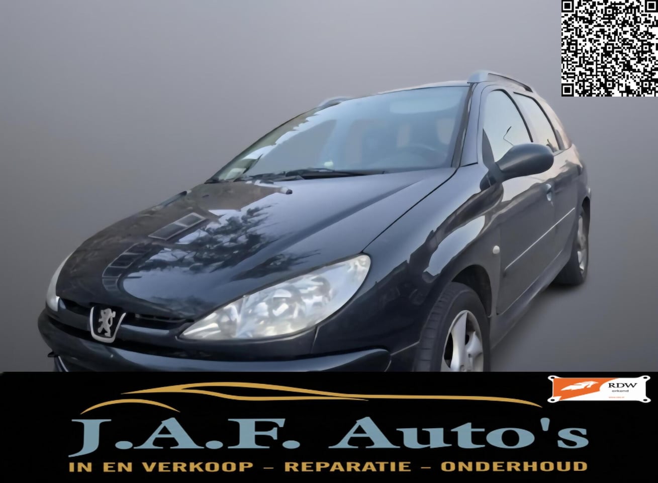 Peugeot 206 SW - 1.4 Airco Station zuinig apk - AutoWereld.nl