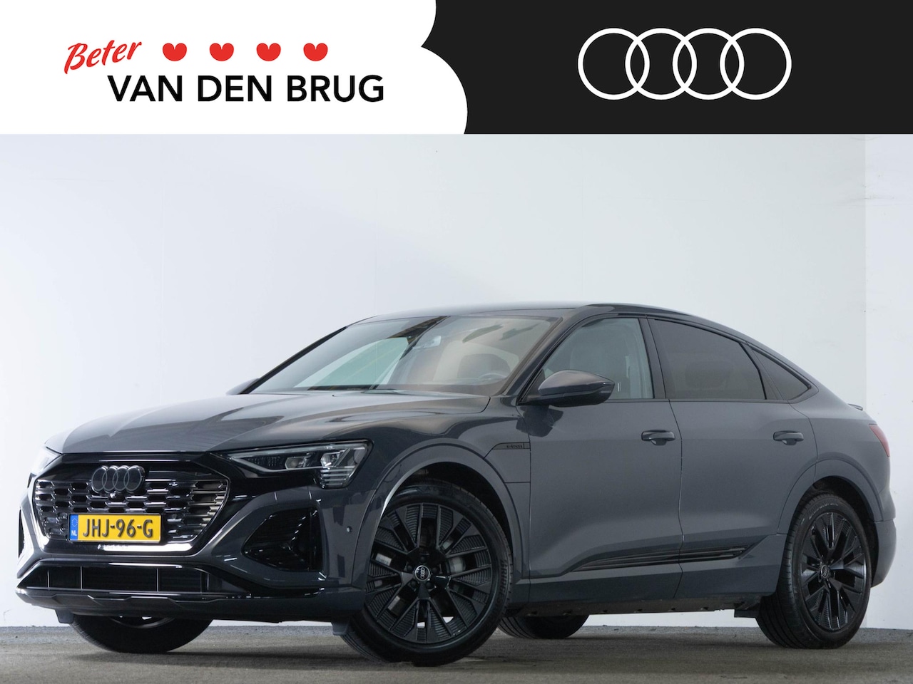 Audi Q8 Sportback e-tron - S-Line 50 QUATTRO 95 kWh 340 PK | LED Matrix | Trekhaak| Head-Up | Keyless | Achteruitrijc - AutoWereld.nl