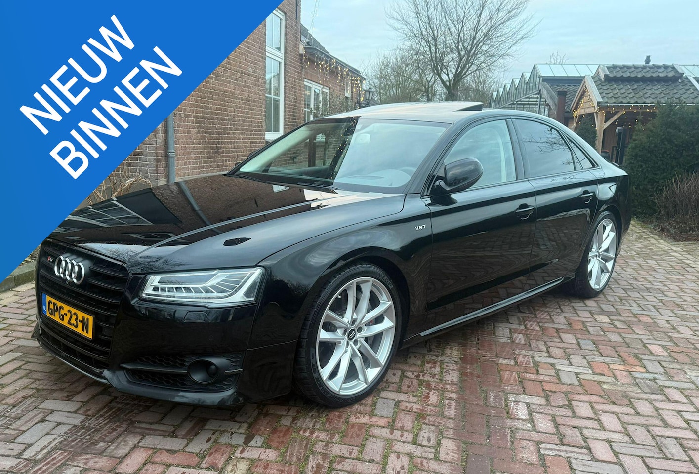 Audi A8 - 4.0 TFSI S8 plus quattro Pro Line+ Nieuwstaat!! HUD open dak  605PK!! - AutoWereld.nl