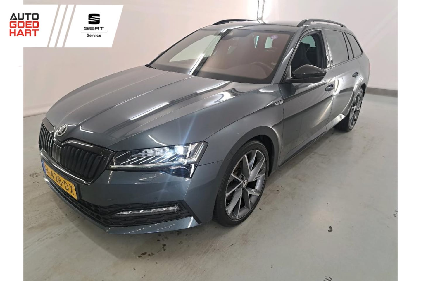 Skoda Superb Combi - 1.5 TSI ACT Sportline Virtual-Cockpit Leer/Alcantara "18-LMV Camera - AutoWereld.nl