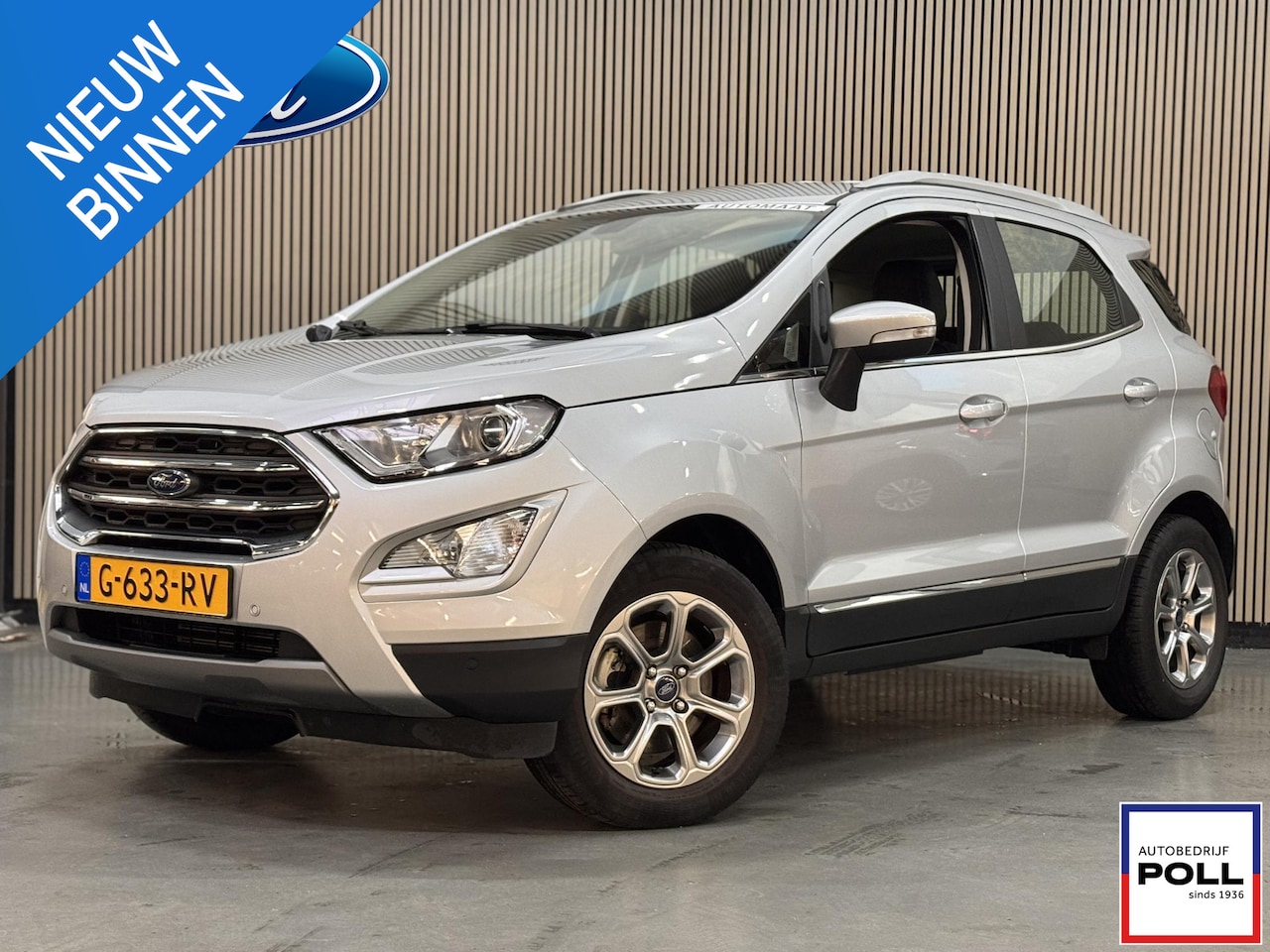 Ford EcoSport - 125pk Titanium Automaat Navi Camera Trekhaak Winter Parking Dodehoek B&O pack 1e Eigenaar - AutoWereld.nl