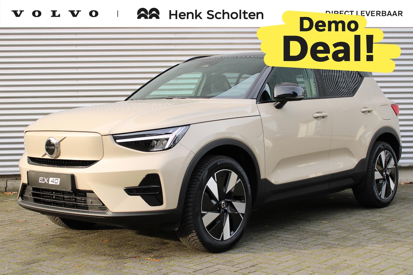 Volvo EX40 - Single Motor Extended Range Plus 82 kWh | Demo Deal | Zwart Dak | Microtech/Nubuck Bekledi - AutoWereld.nl