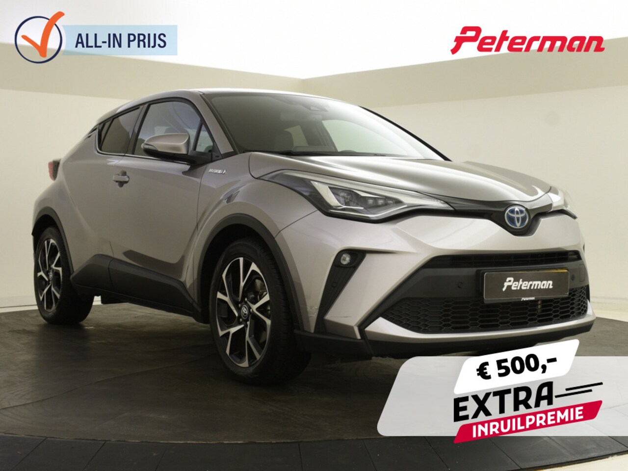 Toyota C-HR - 2.0 Hybrid Style Luxury | PDC V+A | Allseasons | BLS | - AutoWereld.nl