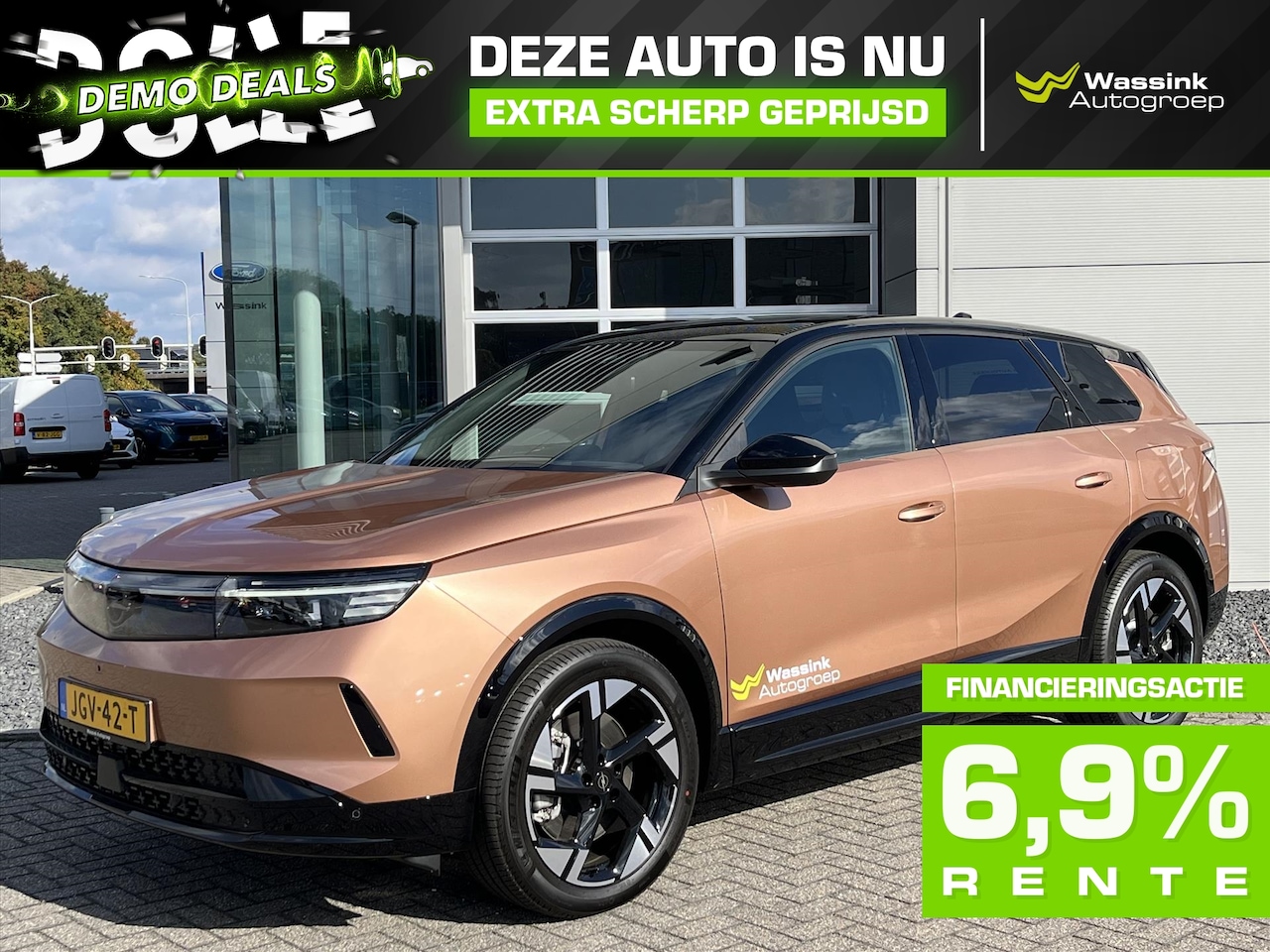 Opel Grandland - 73kWh 213pk GS Demo Deals | Elektrische achterklep | Verwarmbare stoelen en stuur | Naviga - AutoWereld.nl