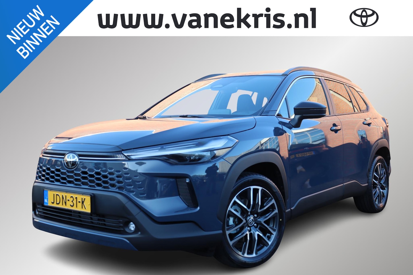 Toyota Corolla Cross - Hybrid 140 Dynamic Hybrid 140 Dynamic, BSM, Adaptieve cruise control, Apple CarPlay / Android Auto, Parkeerse - AutoWereld.nl