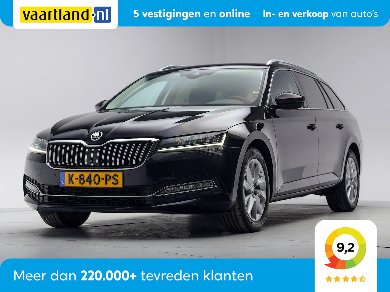 Skoda Superb Combi - 1.5 TSI ACT Business Ed. Plus Aut. [ LED Memory Navi Stoelverwarming Camera ] - AutoWereld.nl