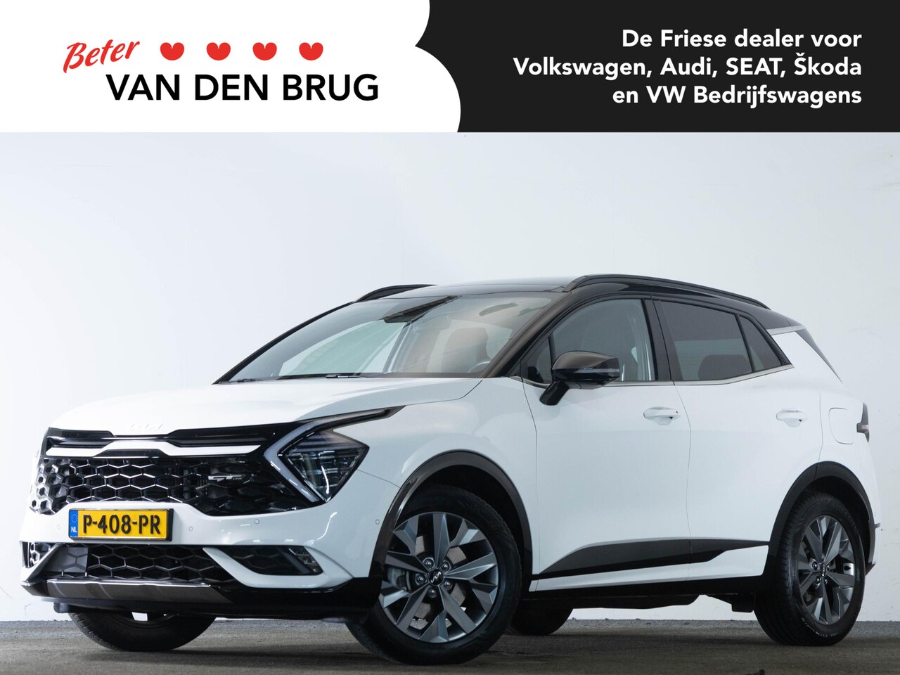 Kia Sportage - 1.6 T-GDi 230 PK Hybrid GT-PlusLine | Afneembare trekhaak | Leder | Panoramadak | Stuur & - AutoWereld.nl