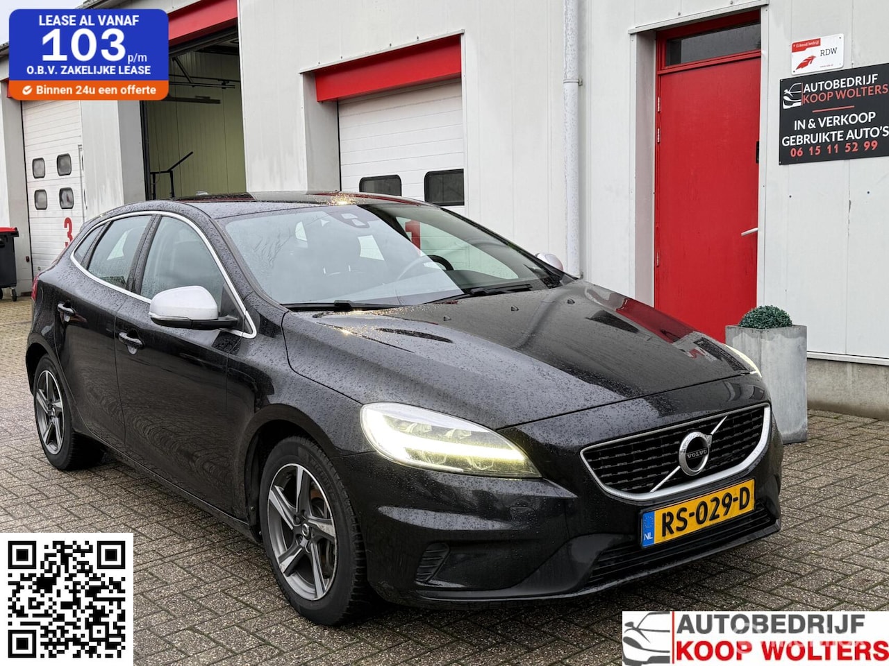 Volvo V40 - 2.0 D3 R Design 2018 LED - AutoWereld.nl