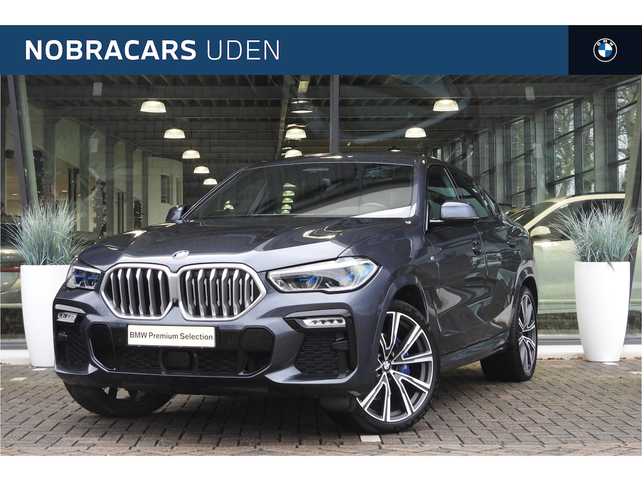 BMW X6 - xDrive40i High Executive M Sport Automaat / Panoramadak / Trekhaak / Soft-Close / Adaptiev - AutoWereld.nl