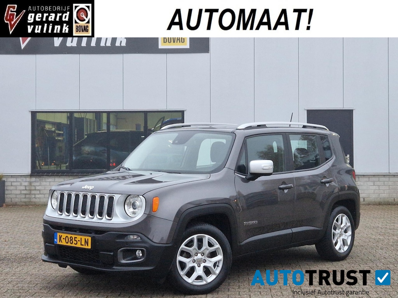 Jeep Renegade - 1.4 MultiAir Limited STOEL+STUURVERW.TREKHAAK AUT. - AutoWereld.nl