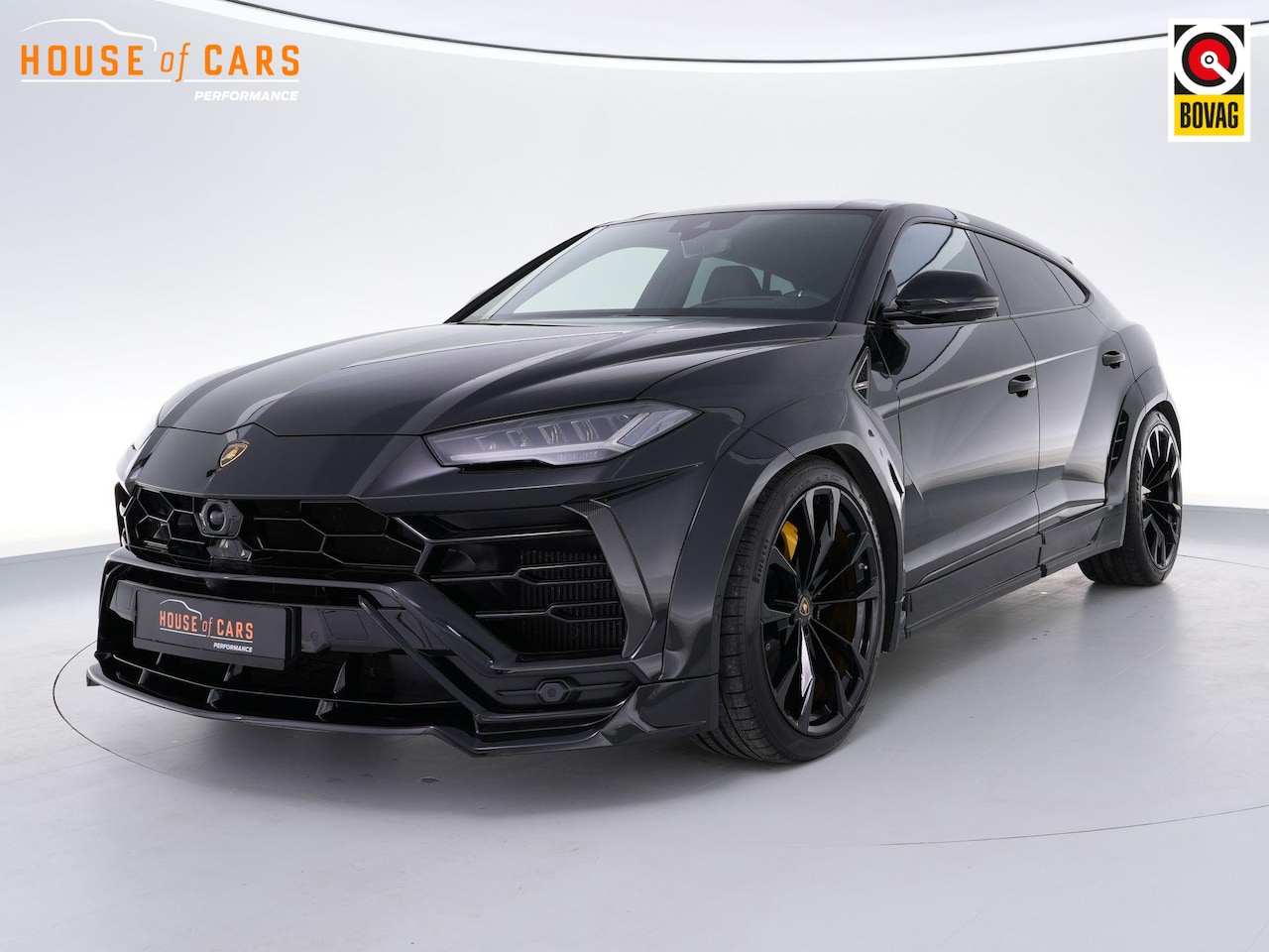 Lamborghini Urus - 4.0 V8 782 pk |Novitec Esteso|PPF|Target Blue-eye|rearseat entertainment|keramisch|achtera - AutoWereld.nl