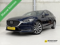 Mazda 6 Sportbreak - 2.5 SkyActiv-G 194 Luxury Navi Bose 360 Camera Leer LED Carplay