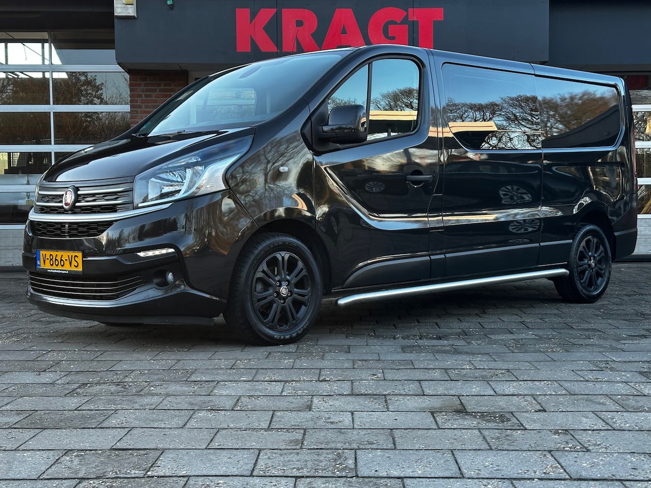 Fiat Talento - 1.6 MJ EcoJet L2H1 Dubbelcabine, NAVI, Cruise, airco, lichtmetalen velgen, trekhaak, 1e EI - AutoWereld.nl