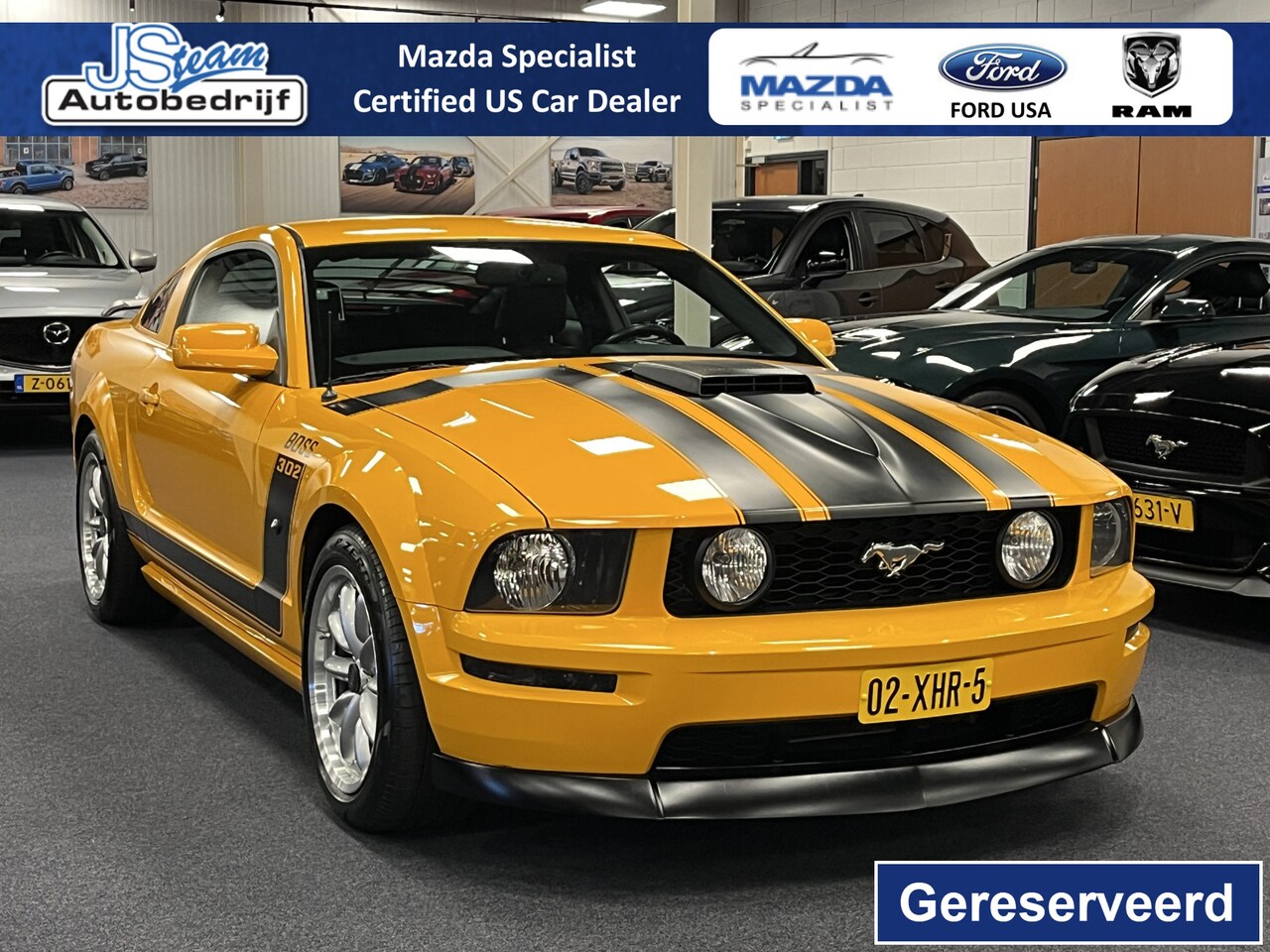 Ford Mustang - Coupe 4.6i V8 GT Automaat Boss 302 PJ Tribute - AutoWereld.nl