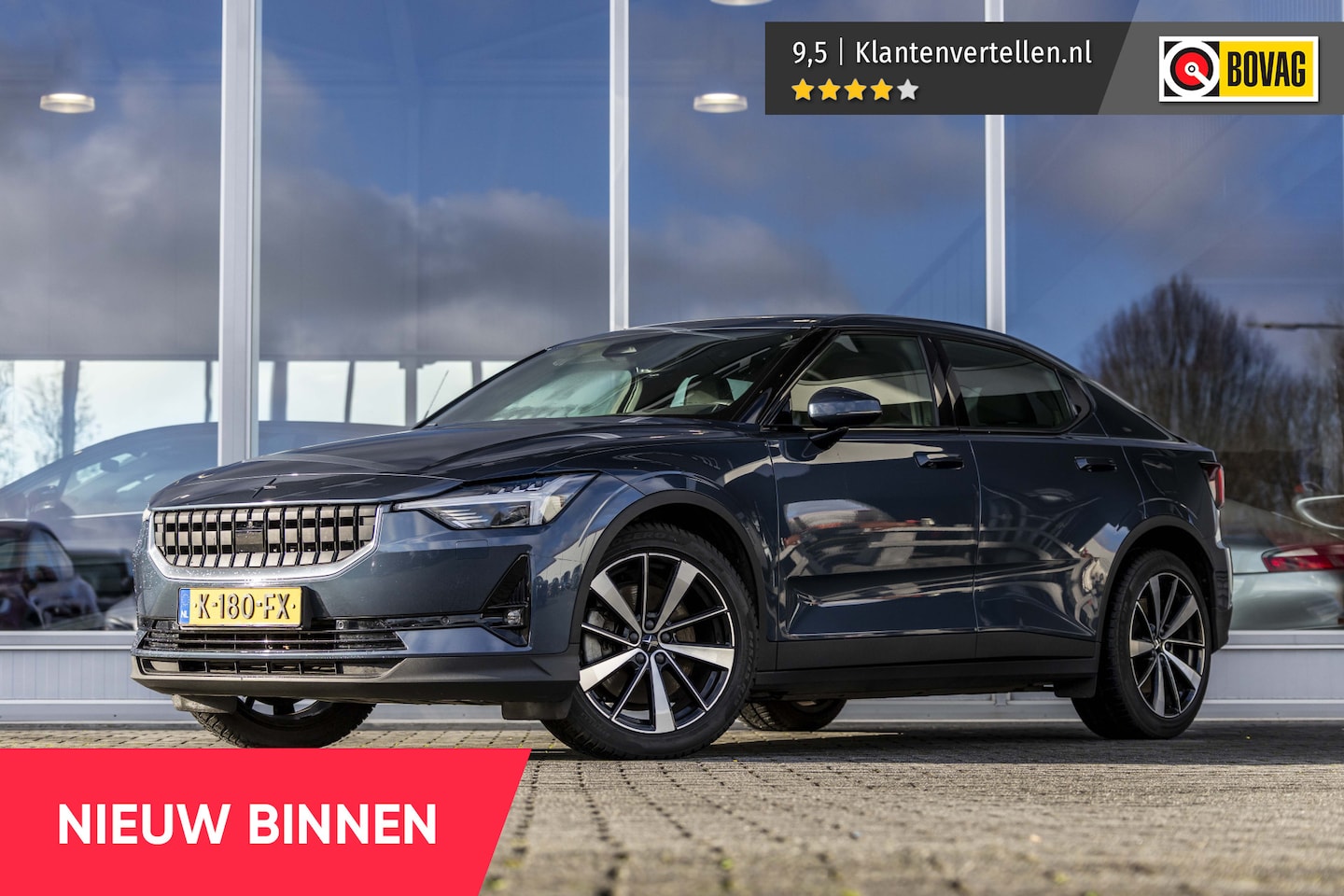 Polestar 2 - Long Range Dual Motor Launch Edition 78kWh | Harman Kardon | 360 CAM | NL Auto - AutoWereld.nl