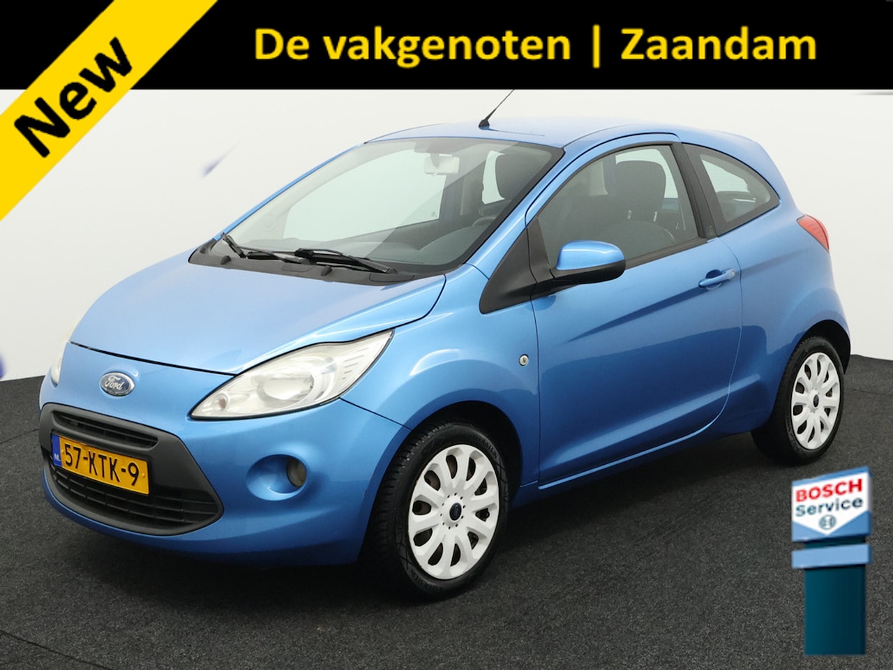 Ford Ka - 1.2 Titanium Airco, Boordcomputer, Buitenspiegels elektrisch verstel- en verwarmbaar, Elek - AutoWereld.nl