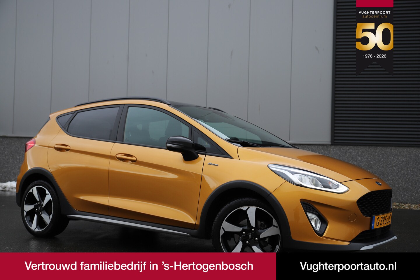 Ford Fiesta - 1.0 Ecoboost/100pk/Automaat6/*Active-Outdoor*/B&O/Adaptive/Carplay/Camera/Led/ - AutoWereld.nl