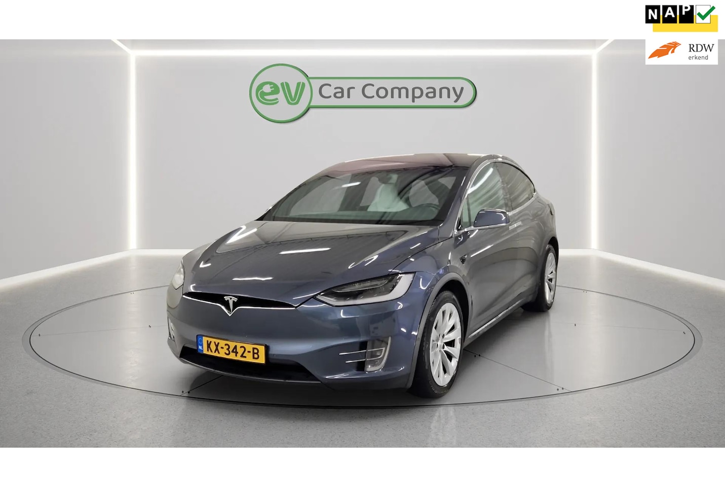 Tesla Model X - 90D Base 6p. | SOH 82% | Free Supercharging | Enhanced Autopilot | 1e Eigenaar | 6 Persoon - AutoWereld.nl