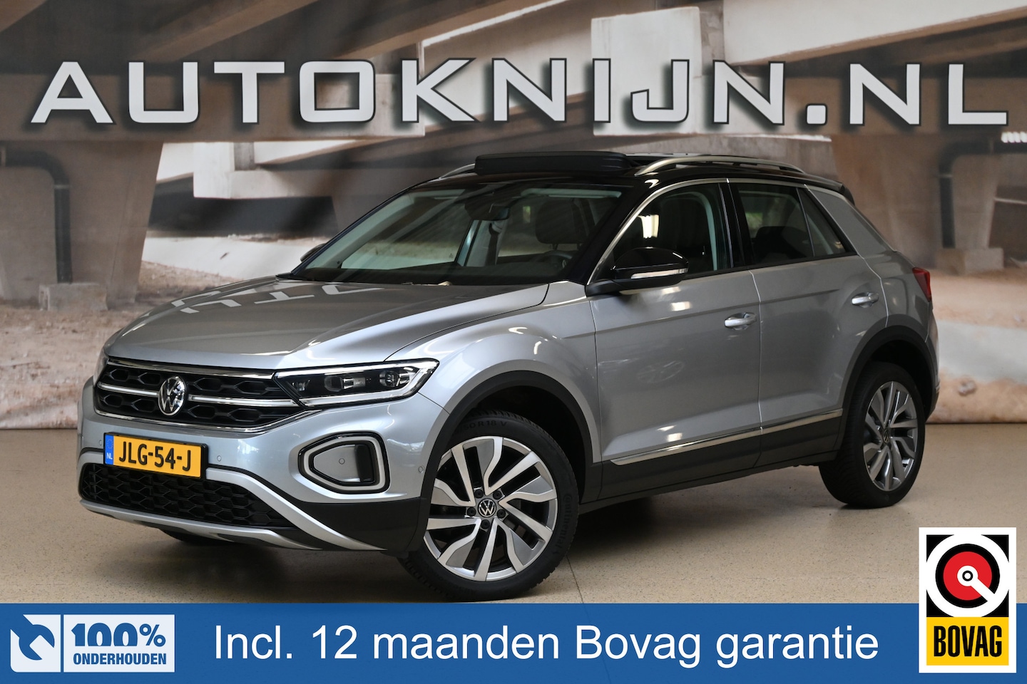 Volkswagen T-Roc - 1.5 TSI 150pk Style | Panoramadak | Elek. klep | Trekhaak | 100% (Dealer) onderhouden labe - AutoWereld.nl