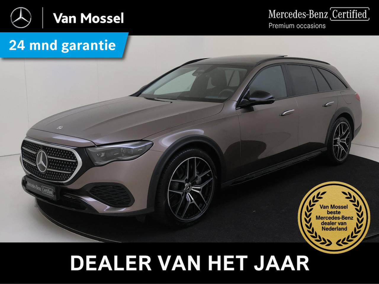 Mercedes-Benz E-klasse All-Terrain - 300 de 4MATIC / Panoramadak/ Premium/ AIRMATIC/ Burmester 4D/ El. Trekhaak - AutoWereld.nl