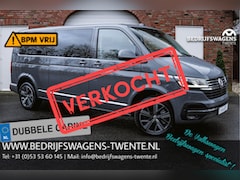 Volkswagen Transporter Caravelle - T6.1 2.0 TDI 204 PK DSG L2H1 A-KLEP ACC | LED | Leder | Side Assist | Privacy glass |