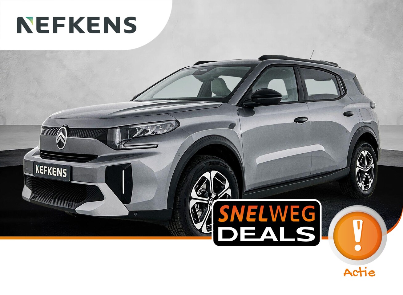 Citroën Ë-C3 Aircross - SUV EV Max 44 kWh 113pk | Voorraaddeal! | Navigatie | Achteruitrijcamera | Climate Control - AutoWereld.nl