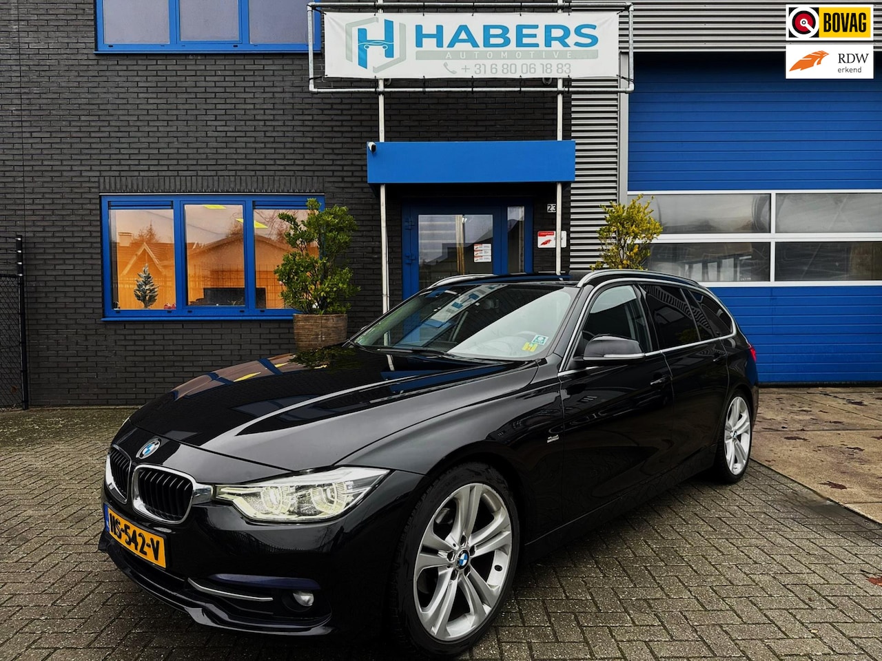 BMW 3-serie Touring - 320d EDE Lease Sport 163PK|Face Lift|NL Auto|Proff Navi|Leder|Sportstoelen|StoelVW|Led|AUT - AutoWereld.nl