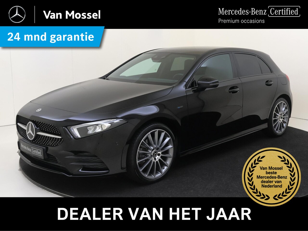 Mercedes-Benz A-klasse - 250 e Premium Plus AMG /Nightpakket /19 Inch /Achteruitrijcamera /Sfeerverlichting - AutoWereld.nl