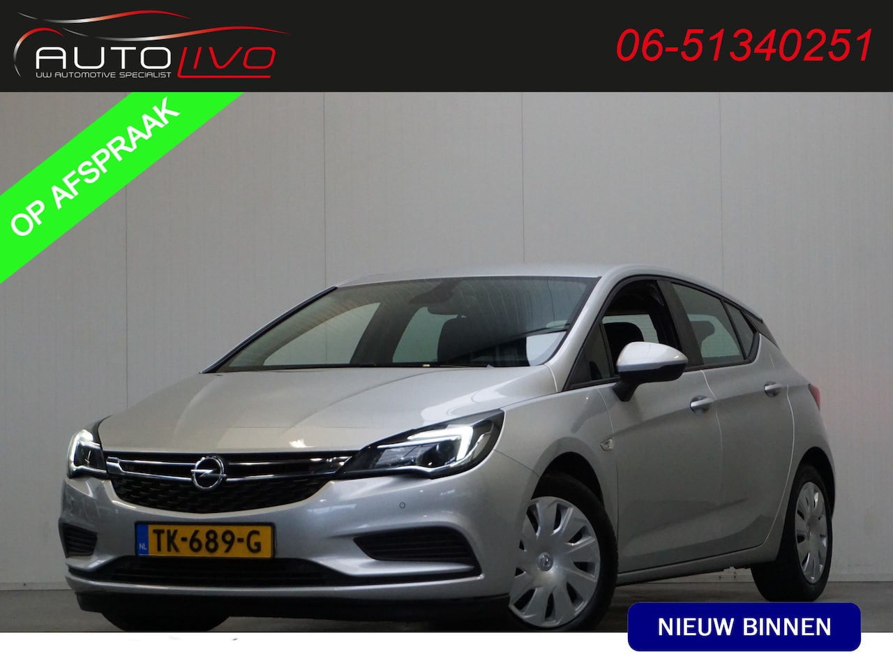 Opel Astra - 1.6 CDTI Online Edition NAVI PDC CRUISE AC etc. - AutoWereld.nl