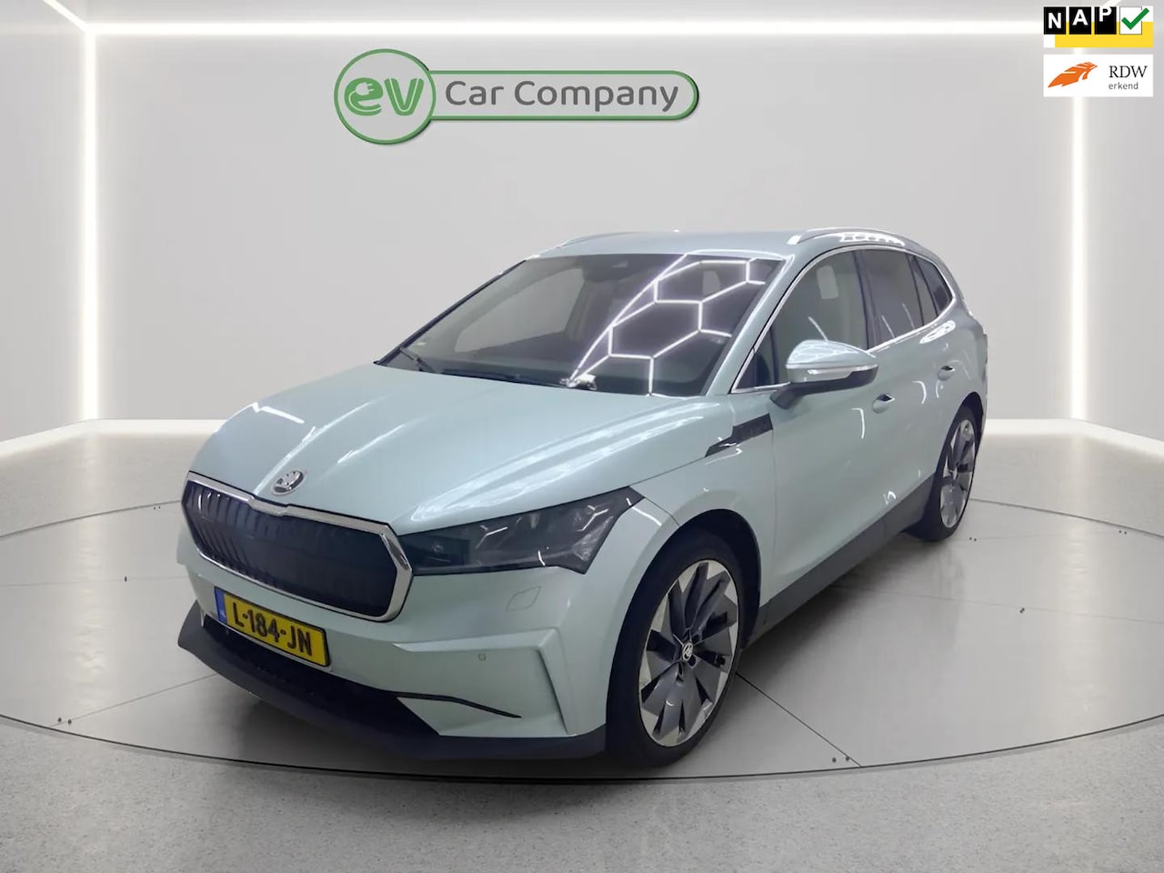 Skoda Enyaq iV - 80 First Edition | SOH 82% | Trekhaak | Warmtepomp | Stoelverwarming | Memory Seats | Lede - AutoWereld.nl