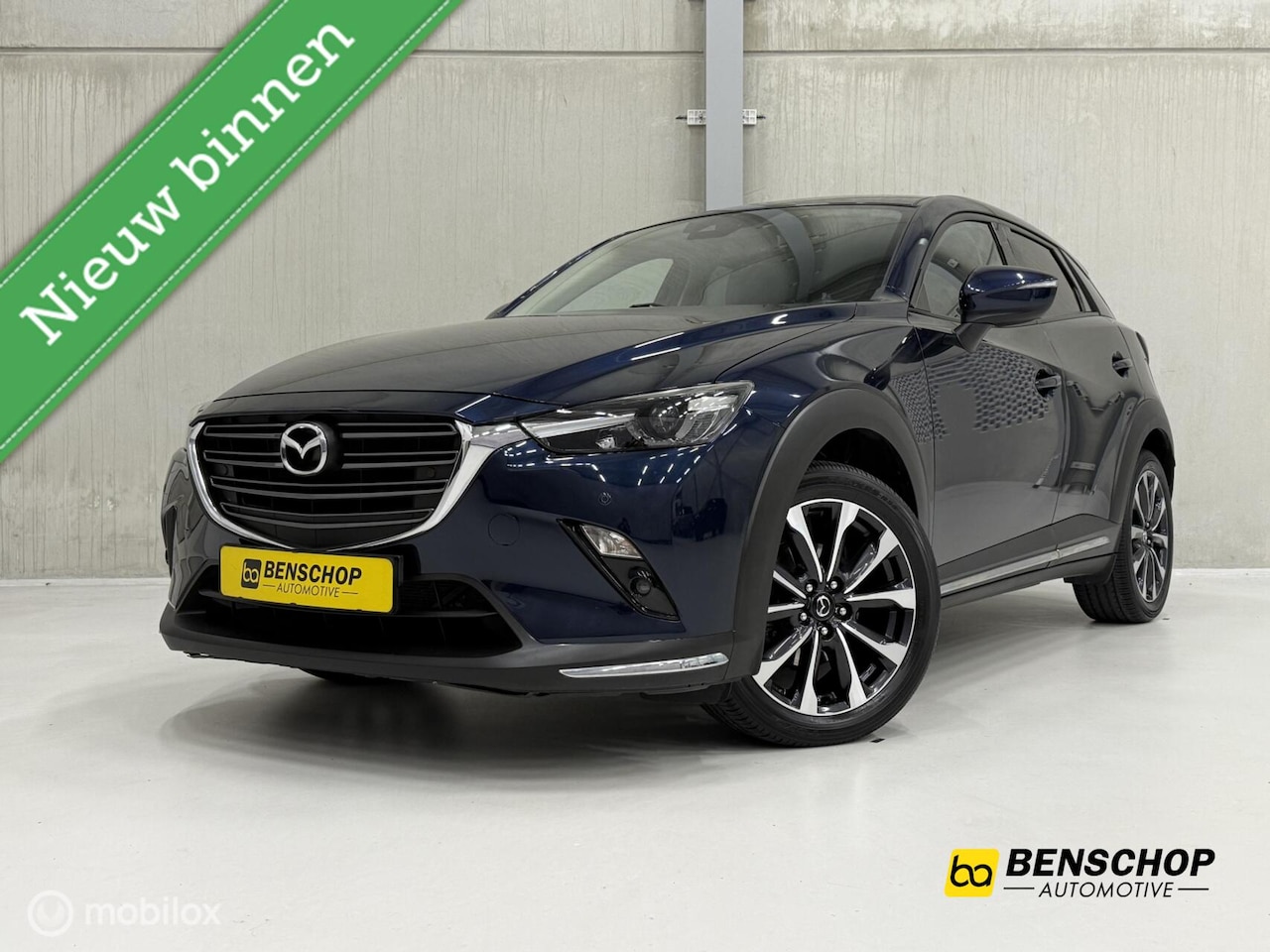 Mazda CX-3 - 2.0 SkyActiv-G 120 GT-M Navi Camera HUD LED Cruise Control Stoelv Trekhaak - AutoWereld.nl