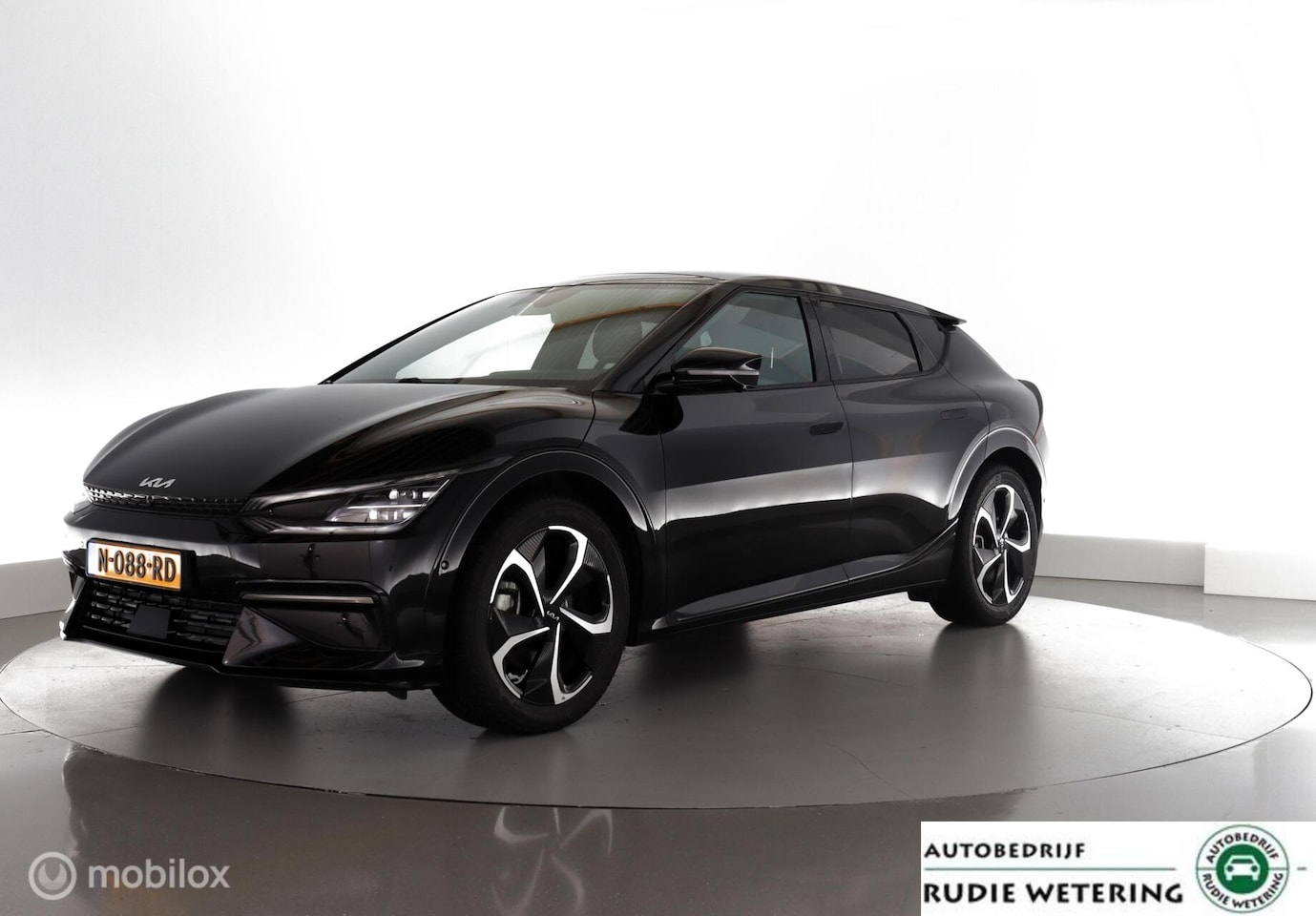 Kia EV6 - GT-Line AWD 326PK 77.4 kWh SoH100%| pano|led|nav|dab|hud|acc|lmv20 - AutoWereld.nl