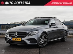 Mercedes-Benz E-klasse - 220 d AMG Panoramadak Soft-Close Luchtvering Burmester HUD Standkachel Widescreen 360 Came