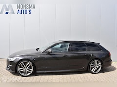 Audi A6 Avant - 3.0 TFSI q. MTM 440pk Oolonggrau RS-stoelen ACC Bose Leder 20" LMV Trekhaak *Zr Mooi