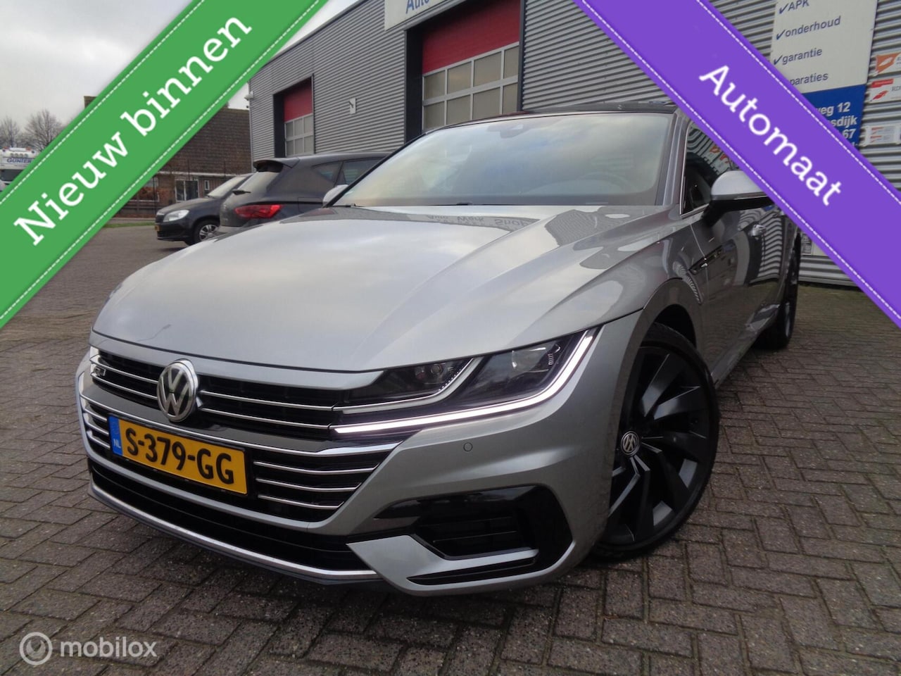 Volkswagen Arteon - 2.0 TSI Business R-Line/ DSG-7/Pano/DCC/Stoeverw/ 20'' Lm velgen/FULL LED/Afn trekhaak/Cam - AutoWereld.nl
