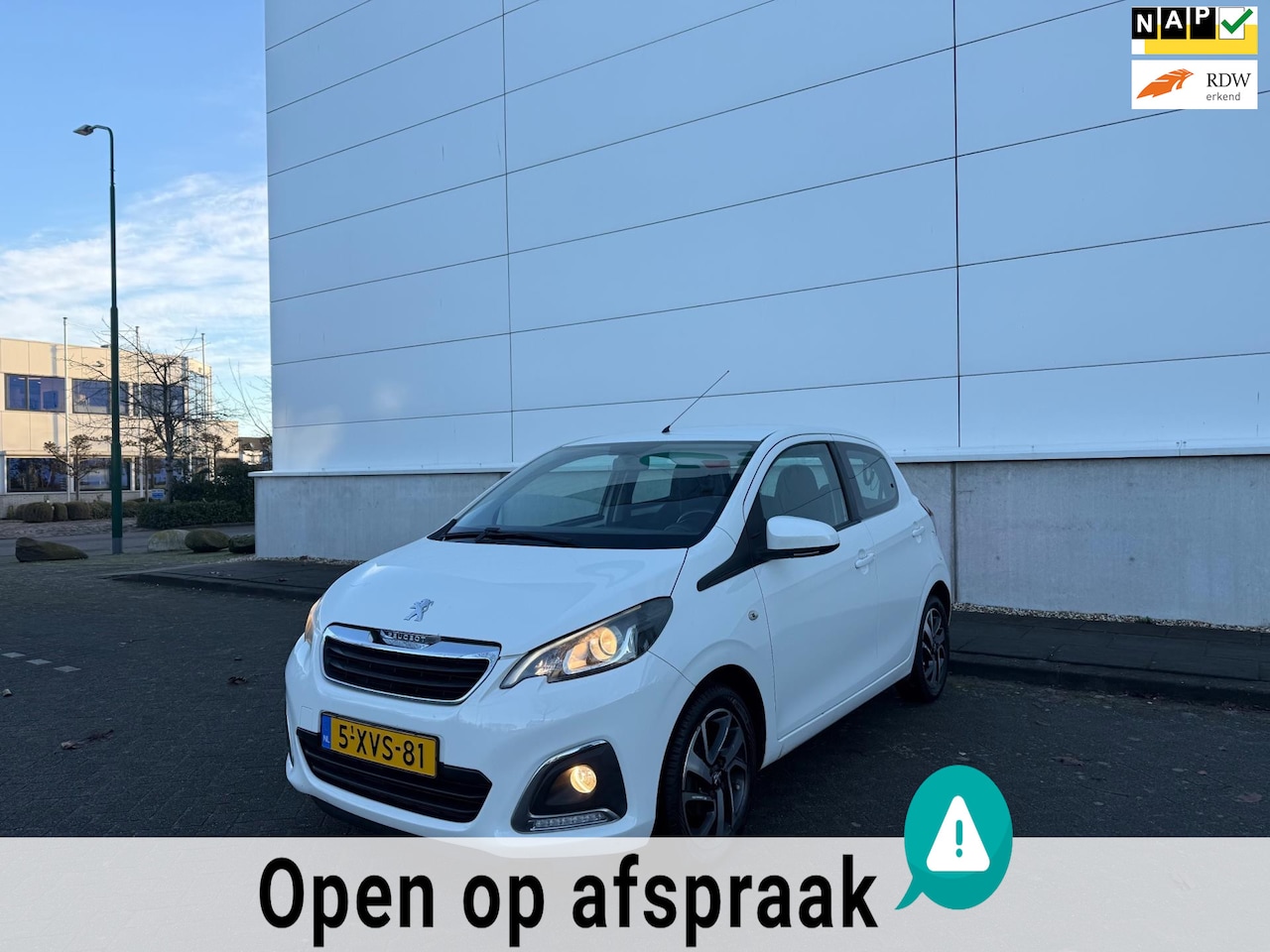 Peugeot 108 - 1.0 e-VTi Allure GROTE SCHERM/CRUISE/AIRCO/NAP/LED/5 DEURS - AutoWereld.nl