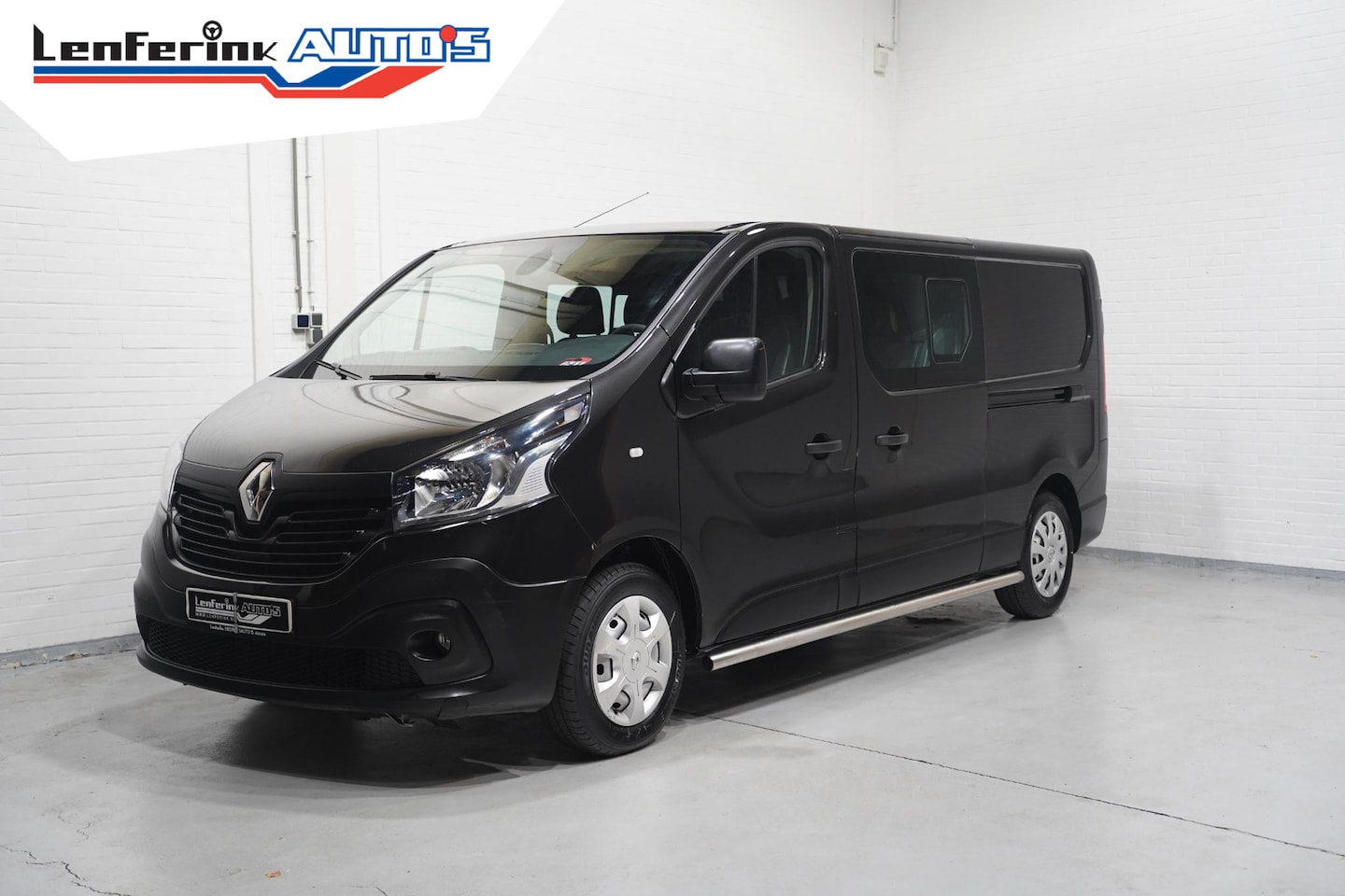 Renault Trafic - 1.6 dCi 120 pk Dubbel Cabine 2x Schuifdeur, Navi Airco, Trekhaak, Sidebars, APK 09-2026, 6 - AutoWereld.nl