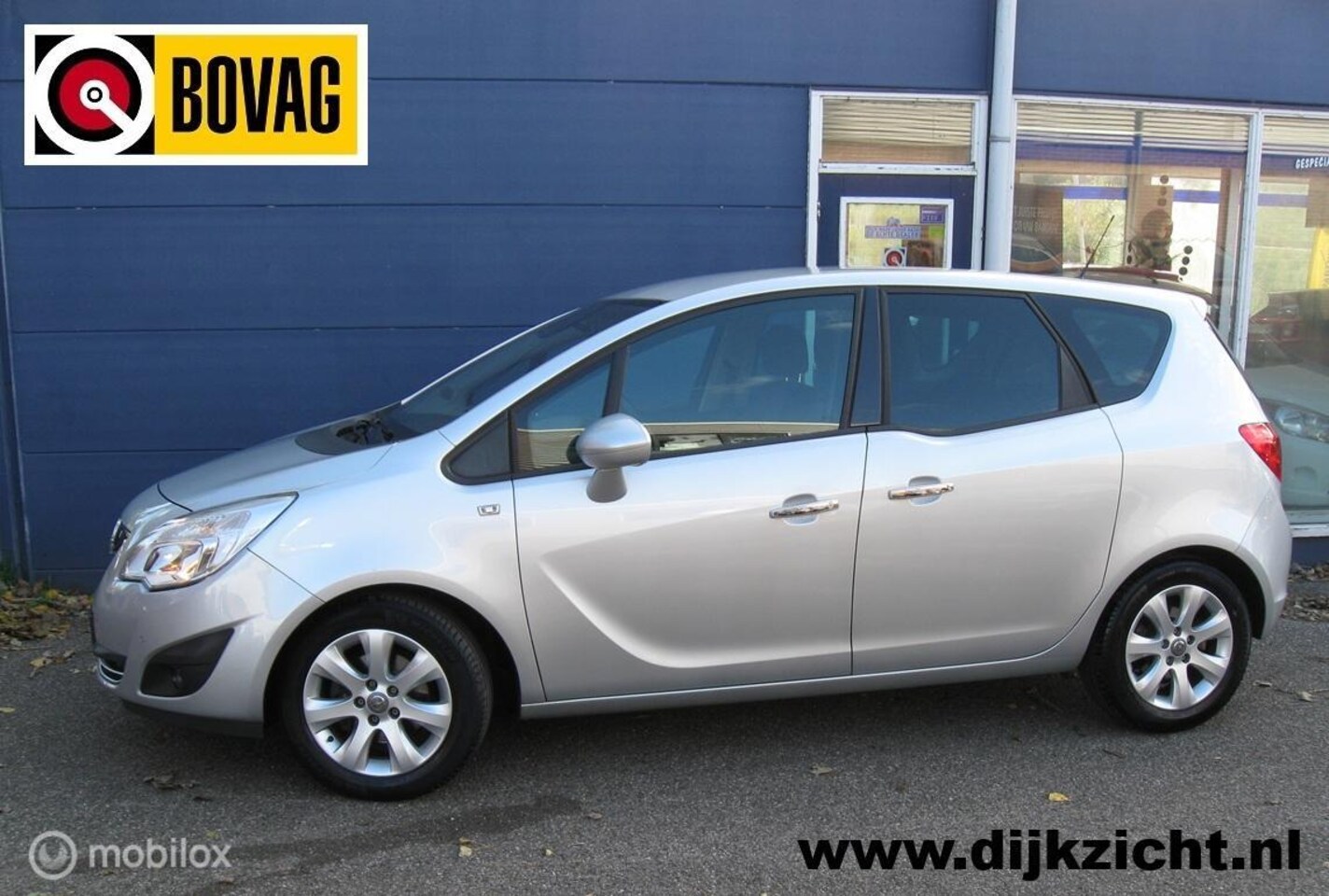 Opel Meriva - 1.4 Turbo Cosmo Clima Half Leder Trekhaak Parkeersensoren NL auto - AutoWereld.nl