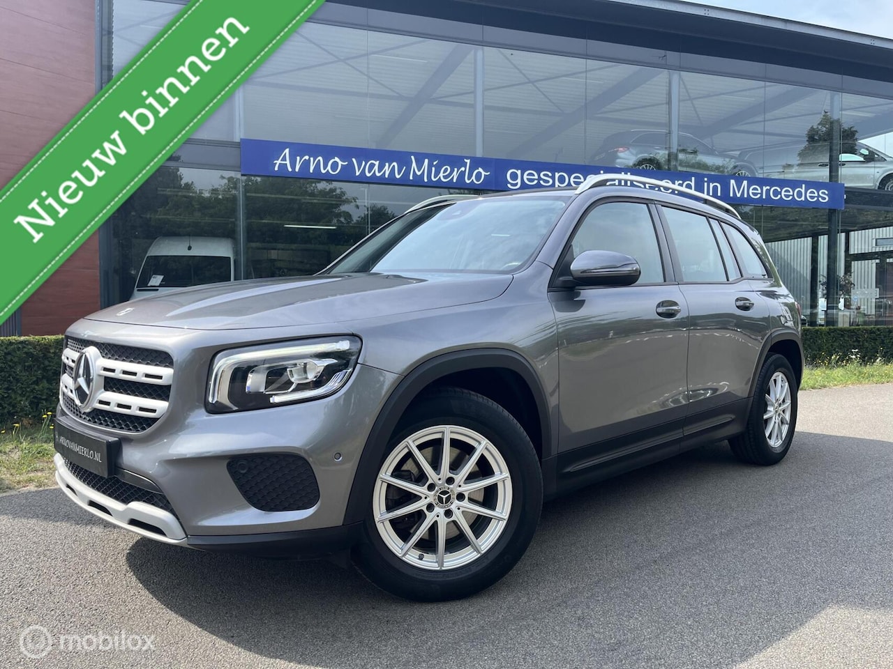 Mercedes-Benz GLB - 200 Ledverlichting, stoelverwarming, half leder/stof - AutoWereld.nl